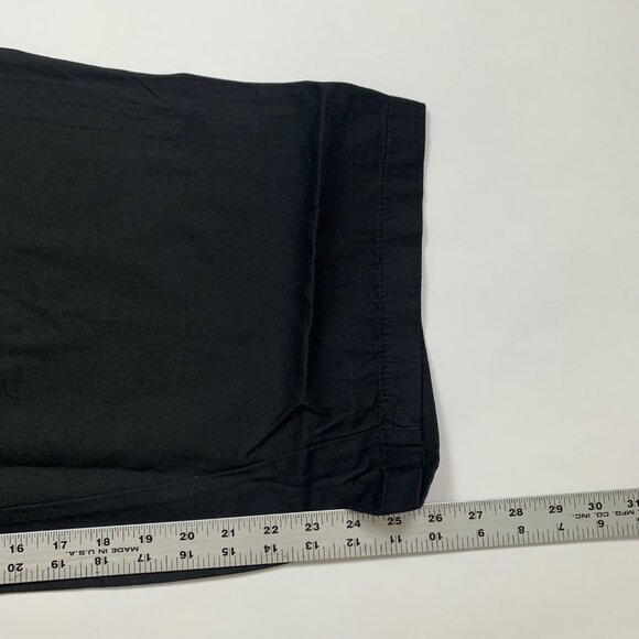 Only Necessities Black Elastic Waist Plus Size Womens Pants 32WP - Picture 6 of 6